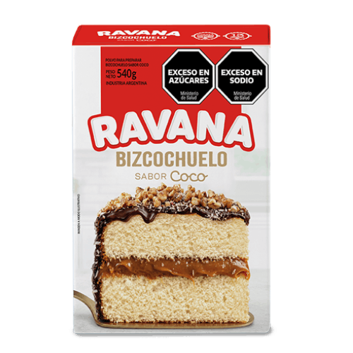 Bizcochuelo Coco